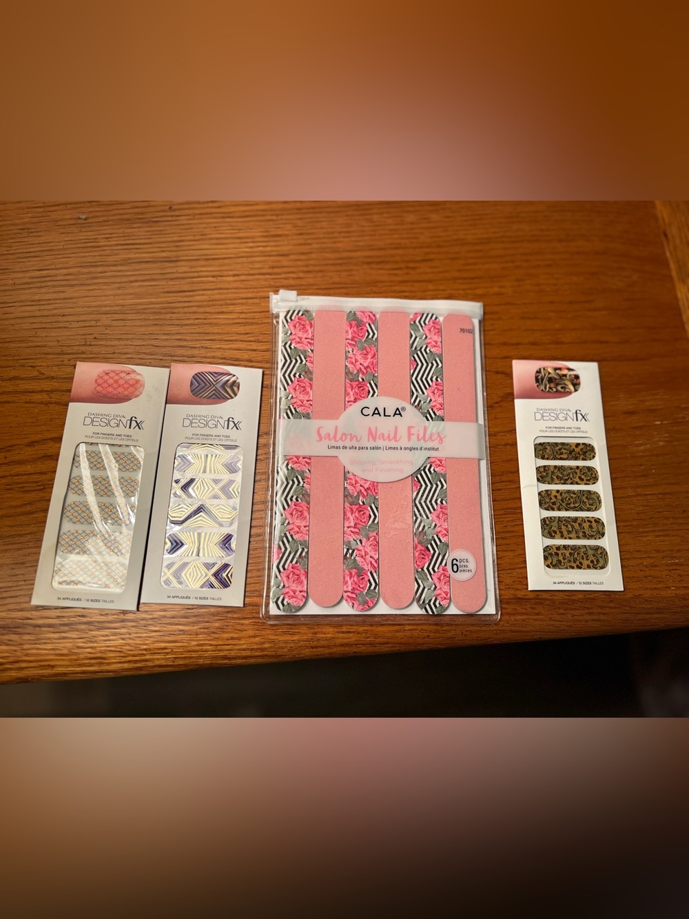Dashing Diva DesignFx Press-On Nails — Geometric Cala Files (6)